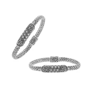 Classic sterling silver bracelet – AB-1164-S